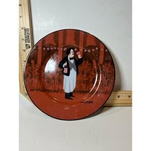 Williams Sonoma Guy Buffet Chef Plate Japan Red Art Decor Collectible Dinnerware